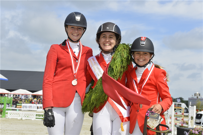 Mathilde red Contador e. Landor S og mf. Ahorn Z.
Nu er de på vej til Nordisk mesteskab i Drammen